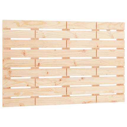 Testiera da Parete 81x3x63 cm in Legno Massello di Pino