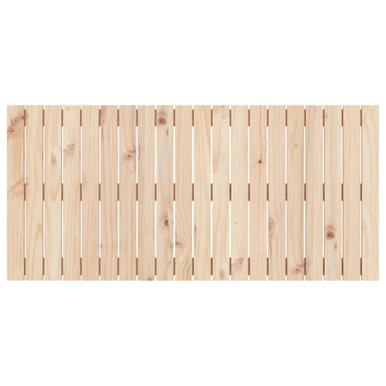 Testiera da Parete 127,5x3x60 cm in Legno Massello di Pino