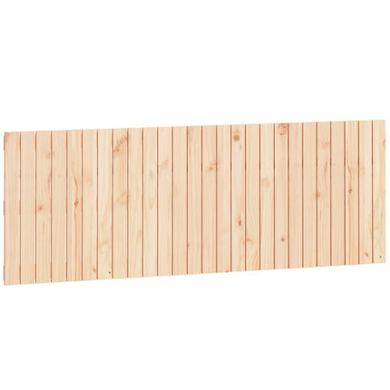 Testiera da Parete 166x3x60 cm in Legno Massello di Pino
