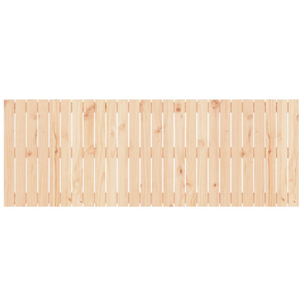 Testiera da Parete 166x3x60 cm in Legno Massello di Pino