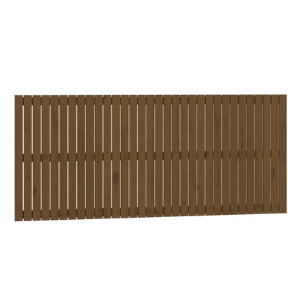 Testiera da Parete Ambra 204x3x90 cm in Legno Massello di Pino
