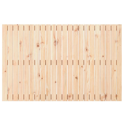 Testiera da Parete 140x3x90 cm in Legno Massello di Pino