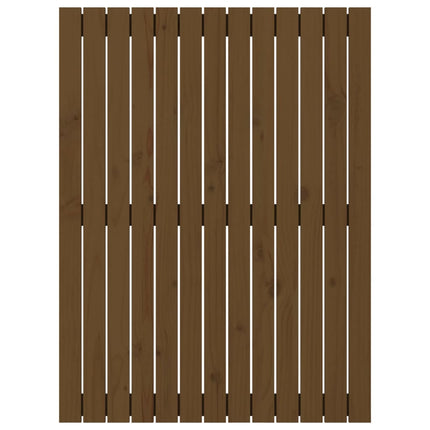 Testiera da Parete Ambra 82,5x3x110cm in Legno Massello di Pino