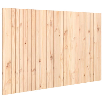 Testiera da Parete 185x3x110 cm in Legno Massello di Pino