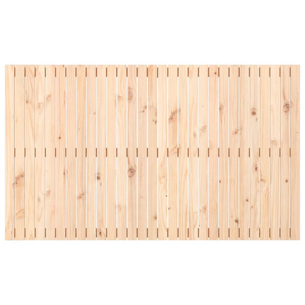 Testiera da Parete 185x3x110 cm in Legno Massello di Pino