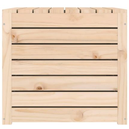 Contenitore Giardino 101x50,5x46,5 cm Legno Massello di Pino