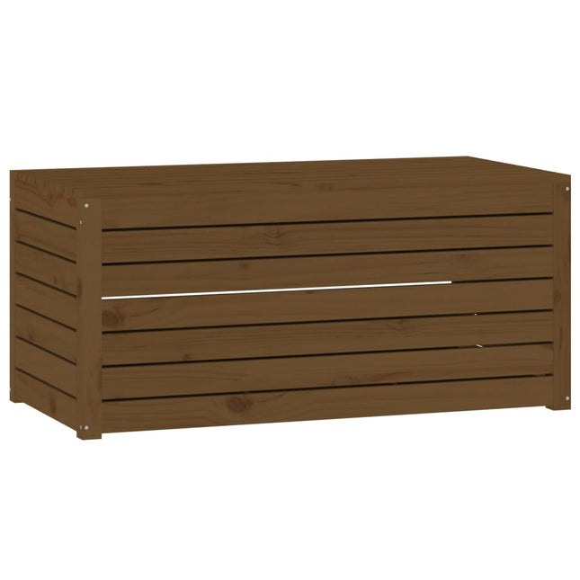 Contenitore Giardino Ambra 101x50,5x46,5 cm Legno Massello Pino