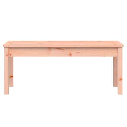 Panca da Giardino 109x44x45 cm in Legno Massello di Douglas