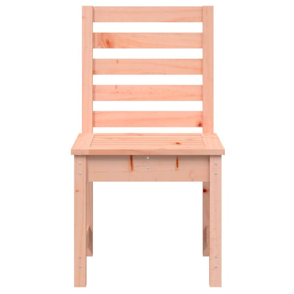 Sedie da Giardino 2pz 50x48x91,5 cm Legno Massello di Douglas