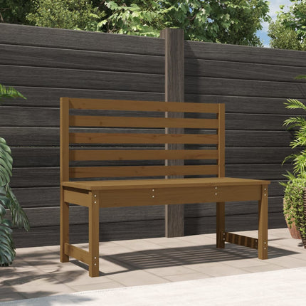 Panca da Giardino Ambra 109 cm in Legno Massello di Pino
