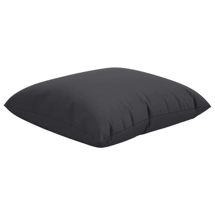 Cuscini per Divano 4 pz Neri 50x50 cm in Tessuto