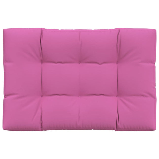 Cuscino per Pallet Rosa 120x80x12 cm in Tessuto