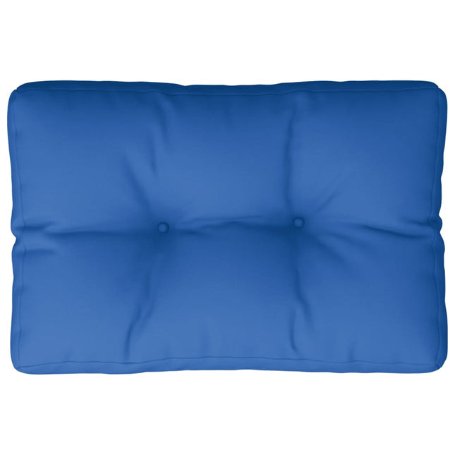 Cuscino per Pallet Blu Reale 50x40x12 cm in Tessuto