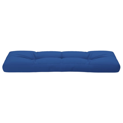 Cuscino per Pallet Blu Reale 120x40x12 cm in Tessuto