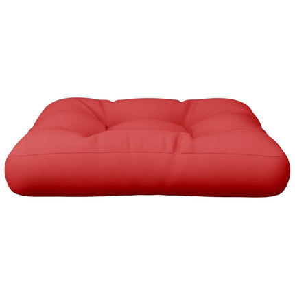 Cuscino per Pallet Rosso in Tessuto