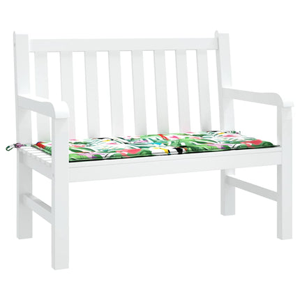 Cuscino Panca da Giardino Multicolore 100x50x3cm Tessuto Oxford