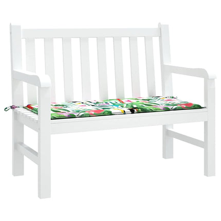 Cuscino Panca da Giardino Multicolore 120x50x3cm Tessuto Oxford
