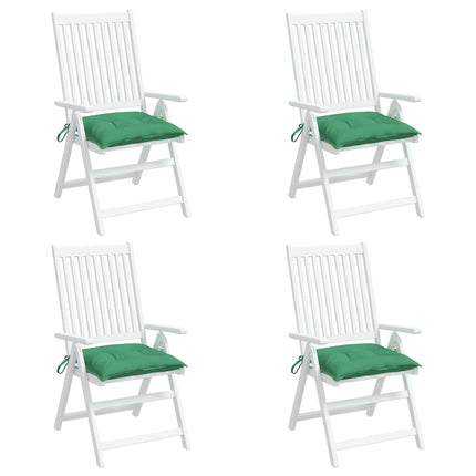 Cuscini per Pallet 4 pz Verdi 50x50x7 cm Tessuto Oxford