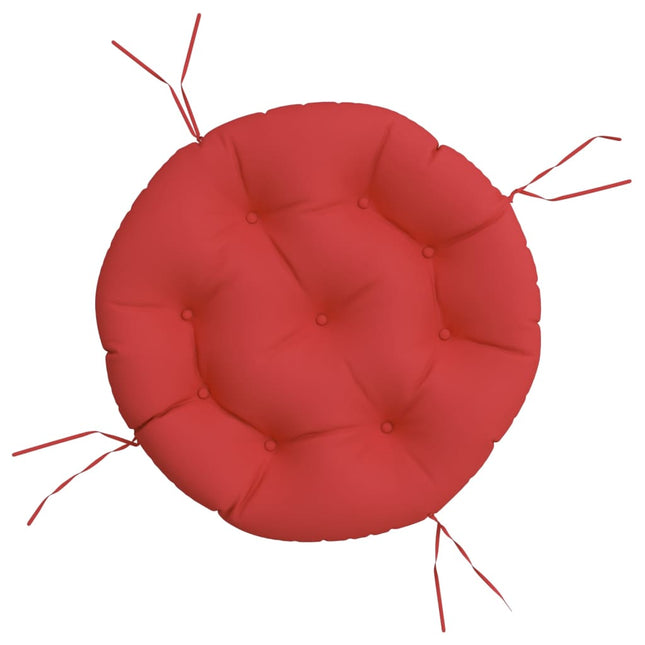 Cuscino Rotondo Rosso ÃƒÆ’Ã‹Å“ 60x11 cm in Tessuto Oxford