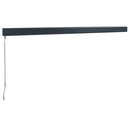 Tenda Sole Retrattile Blu e Bianca 4,5x3 m Tessuto e Alluminio