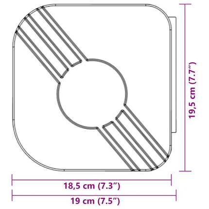 Tenda da Sole Retrattile Crema 4,5x3 m in Tessuto e Alluminio