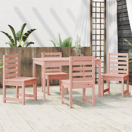 Set da Pranzo per Giardino 5 pz in Legno Massello di Douglas
