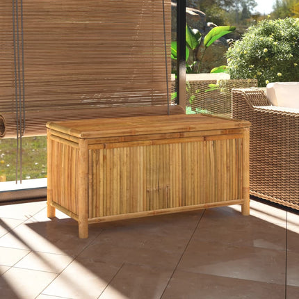 Contenitore Portaoggetti da Giardino 110x52x55 cm in BambÃƒÂ¹
