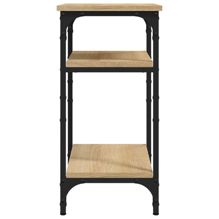 Tavolino Rovere Sonoma 35x30x60 cm in Legno Multistrato