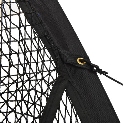 Rete Gabbia da Battuta Baseball Nera 600x400x250 cm Poliestere
