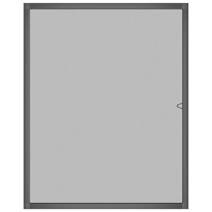 Zanzariera per Finestre Antracite 80x100 cm