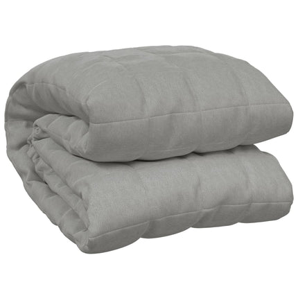 Coperta Ponderata Grigia 122x183 cm 5 kg in Tessuto
