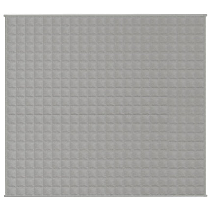 Coperta Ponderata Grigia 200x230 cm 13 kg Tessuto