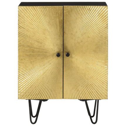 Credenza 55x30x75 cm in Legno Massello di Mango