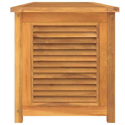 Contenitore Giardino con Borsa 175x50x55 cm Legno Massello Teak