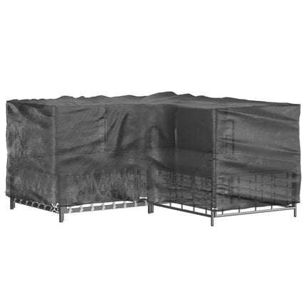 Copertura Mobili da Giardino a L 16 Occhielli 215x215x90 cm