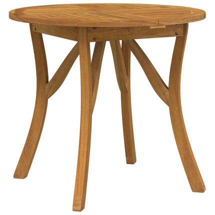 Tavolo da Giardino ÃƒÆ’Ã‹Å“ 85 cm Legno Massello di Acacia
