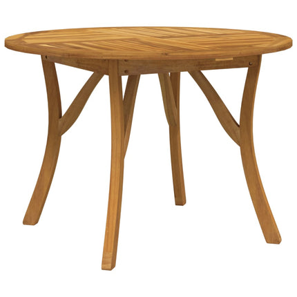 Tavolo da Giardino ÃƒËœ 110 cm Legno Massello di Acacia