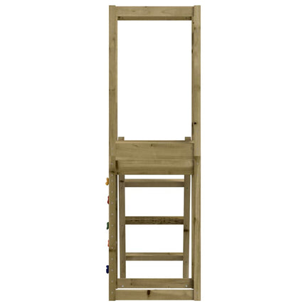Set da Gioco da Esterno 53x46,5x169 cm Legno di Pino Impregnato