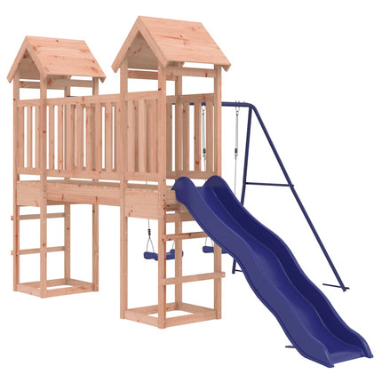 Set da Gioco da Esterno in Legno Massello di Douglas