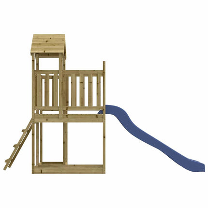 Set da Gioco da Esterno in Legno di Pino Impregnato