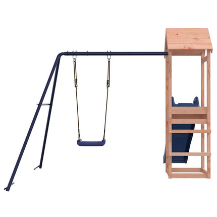 Set da Gioco da Esterno in Legno Massello di Douglas