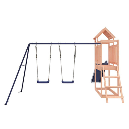 Set da Gioco da Esterno in Legno Massello di Douglas