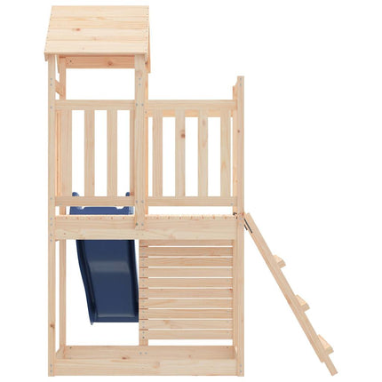 Set da Gioco da Esterno in Legno Massello di Pino