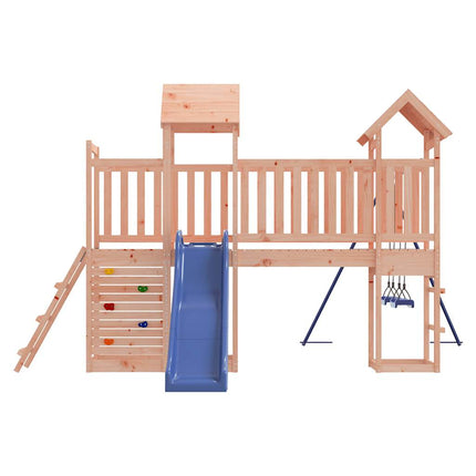 Set da Gioco da Esterno in Legno Massello di Douglas