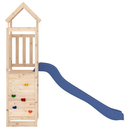 Set da Gioco da Esterno in Legno Massello di Pino