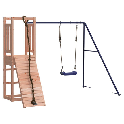 Set da Gioco da Esterno in Legno Massello di Douglas