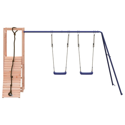 Set da Gioco da Esterno in Legno Massello di Douglas