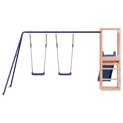Set da Gioco da Esterno in Legno Massello di Douglas