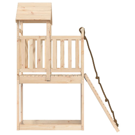 Casetta con Arrampicata inLegno Massello di Pino