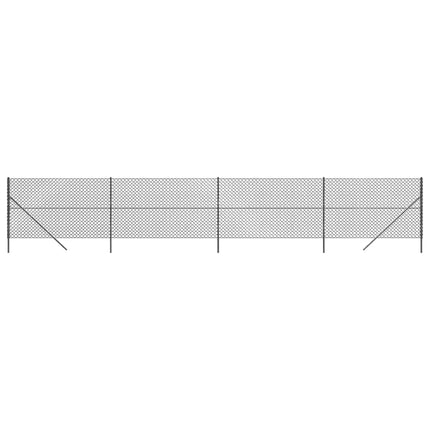 Recinzione a Rete Antracite 1,6x10 m